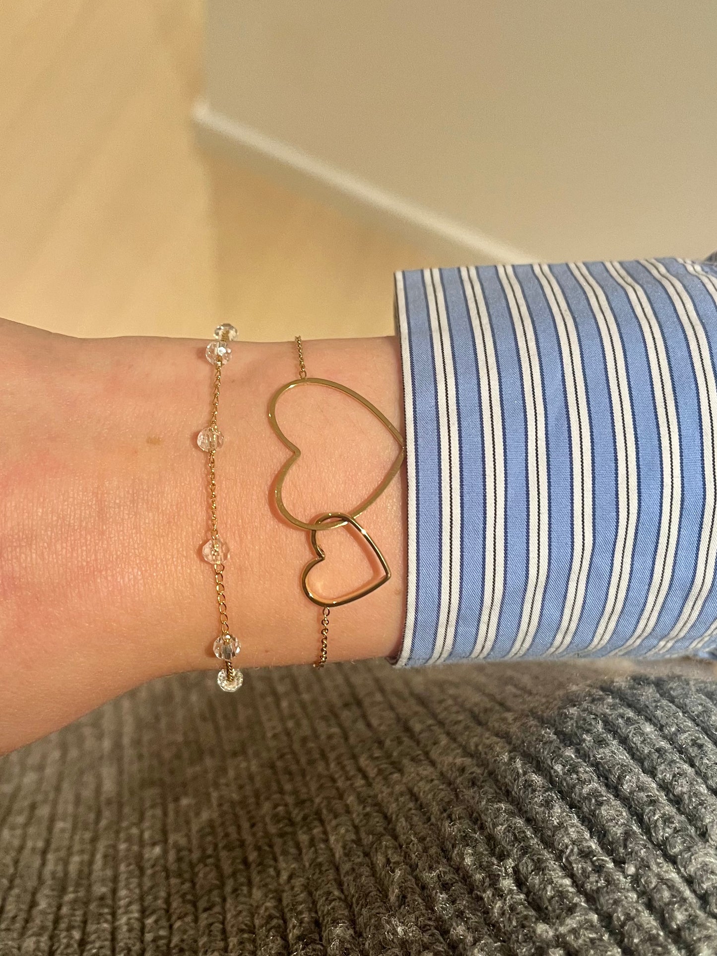 OPEN HEART BRACELET