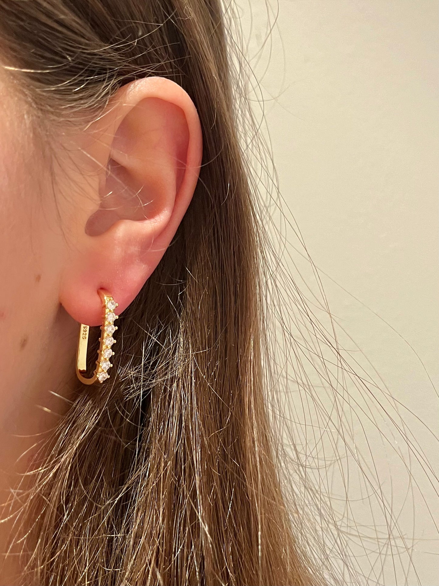 RECTANGLE EARRING