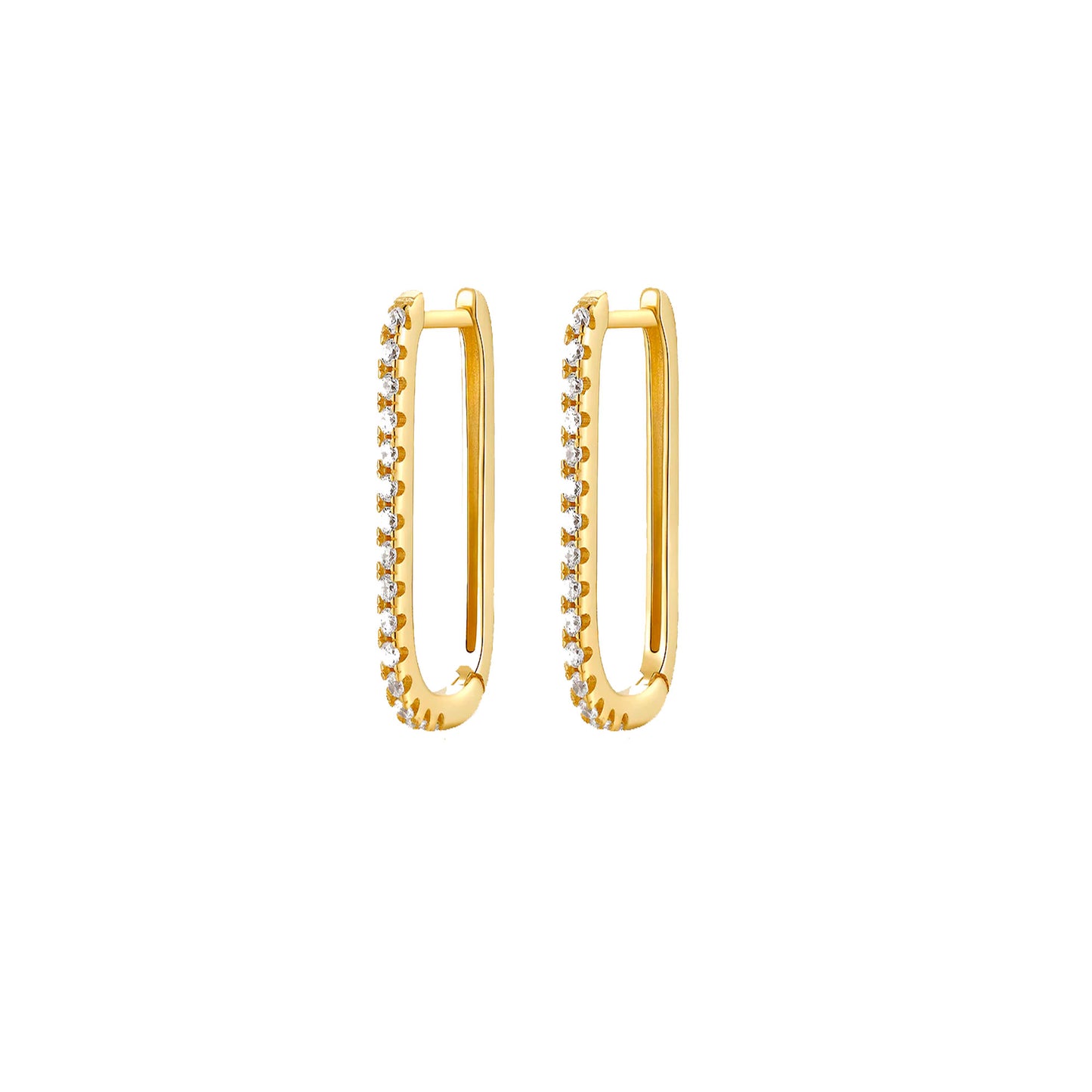 Rectangle Earring 30mm
