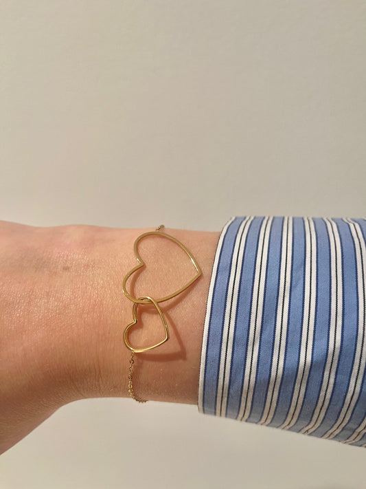 OPEN HEART BRACELET