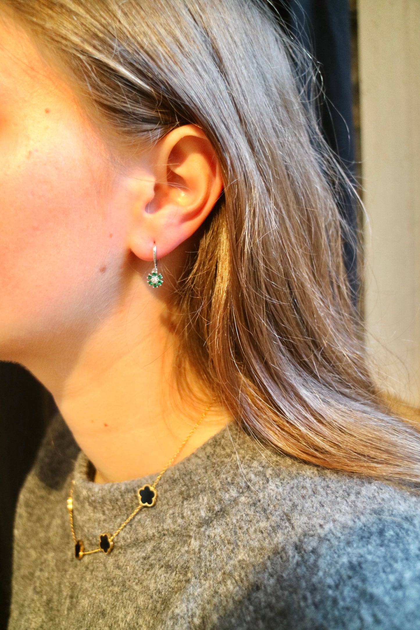 FLOWER EARRING