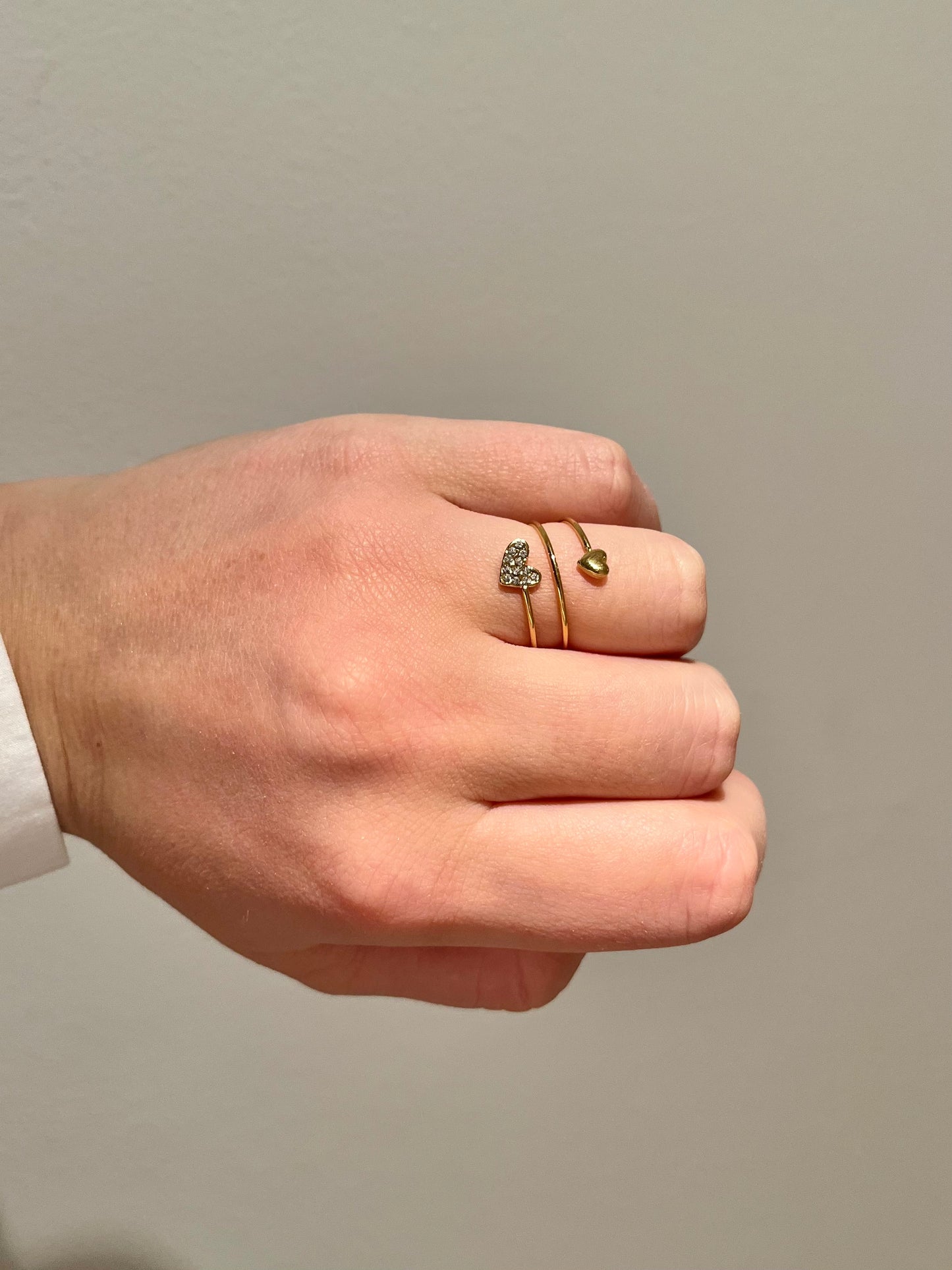 HEART TWIST RING