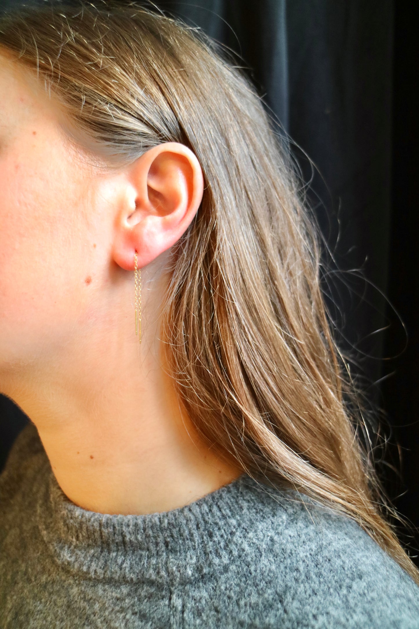 CHAIN EARRING