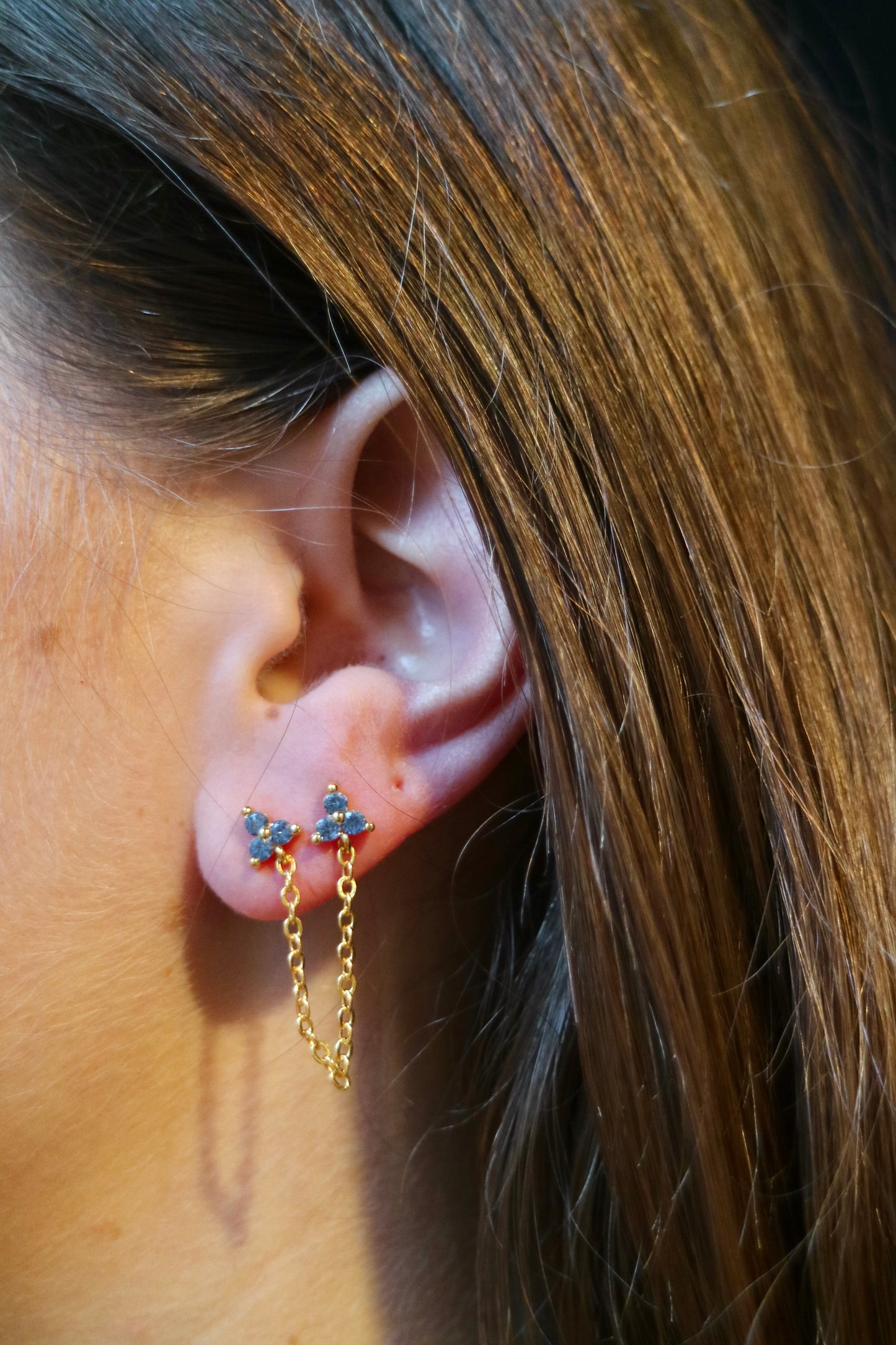 DOUBLE CLOVER EARRING