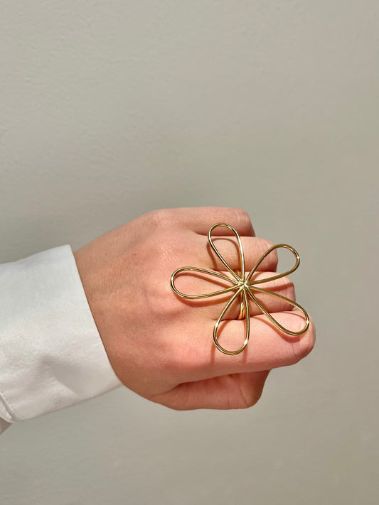 BIG FLOWER RING