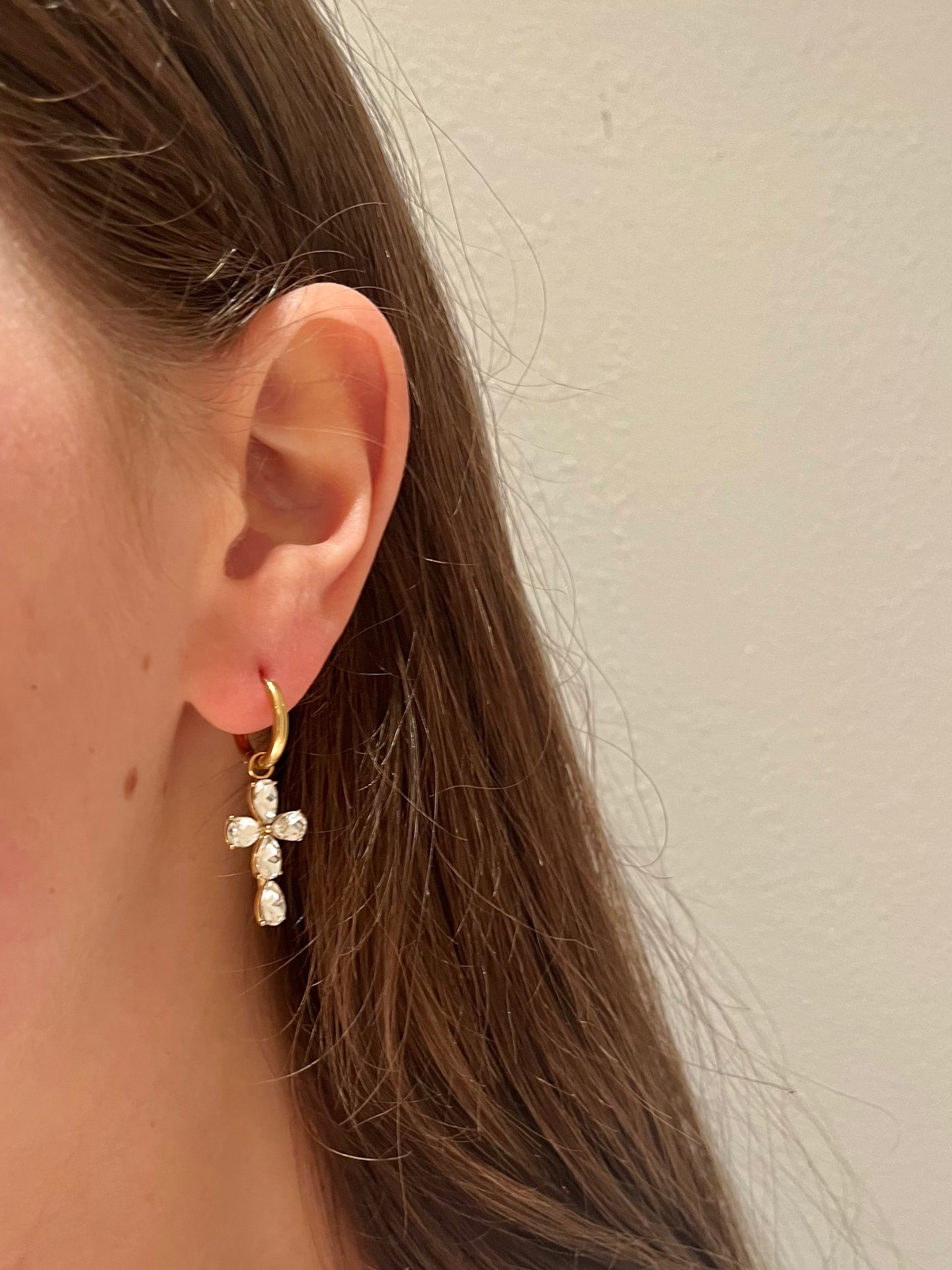 CROSS EARRING