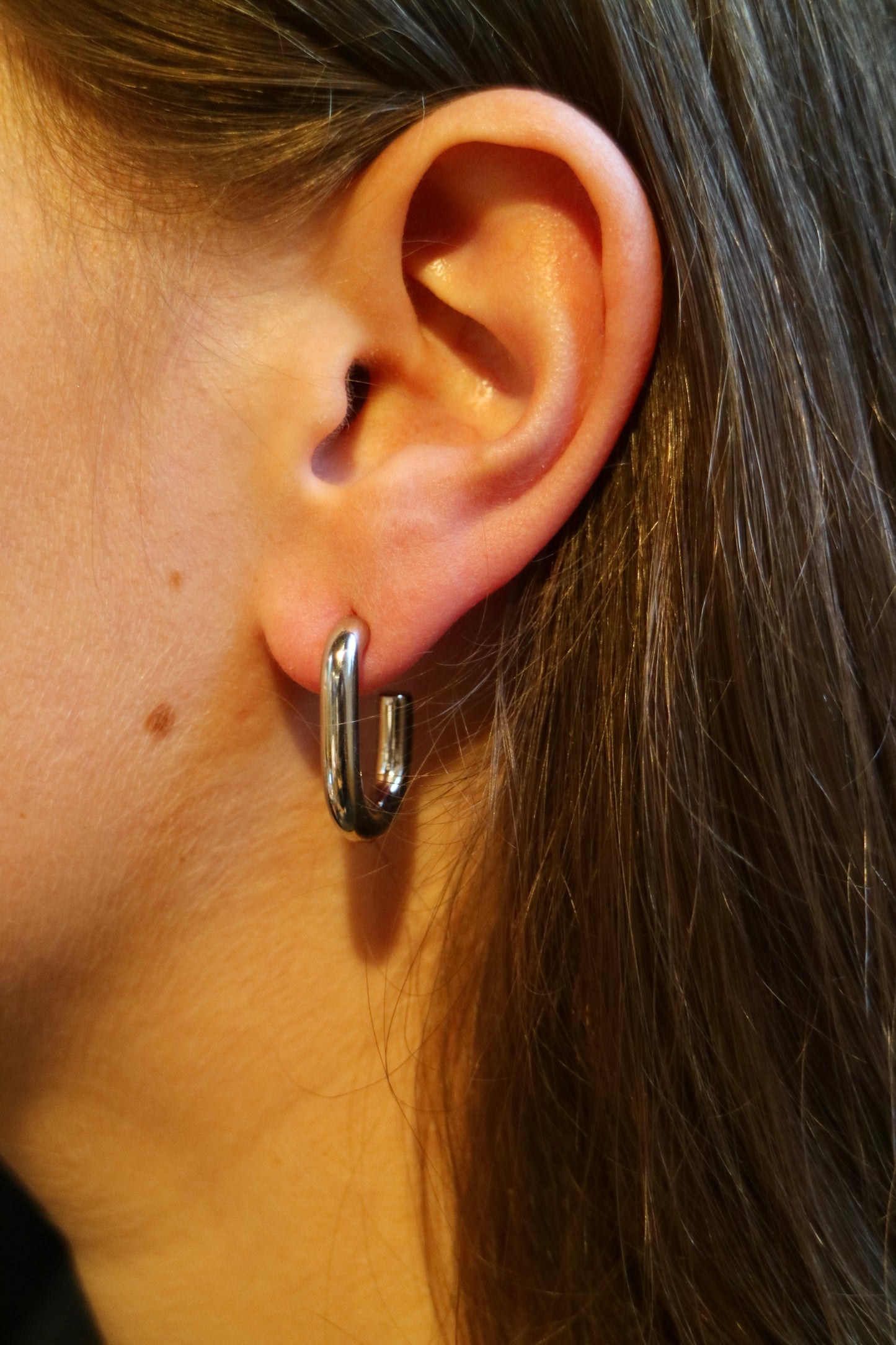 CHUNKY SQUARE EARRING
