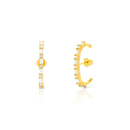 Diamond Bow Earring