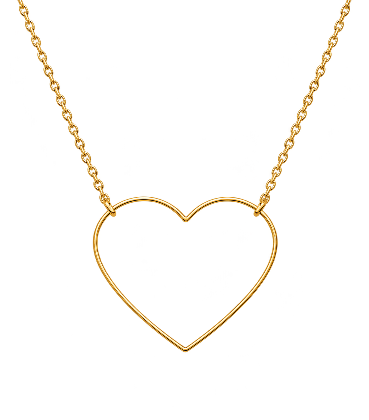 OPEN HEART NECKLACE