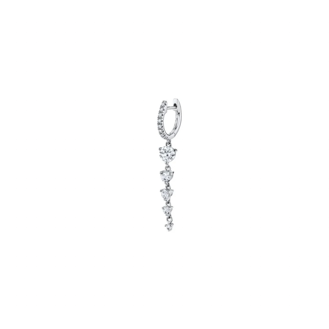 DIAMOND BAR EARRING