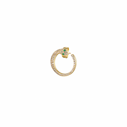 BIG SNAKE EARRING