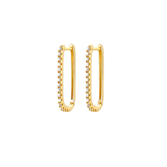 Rectangle Earring 30mm
