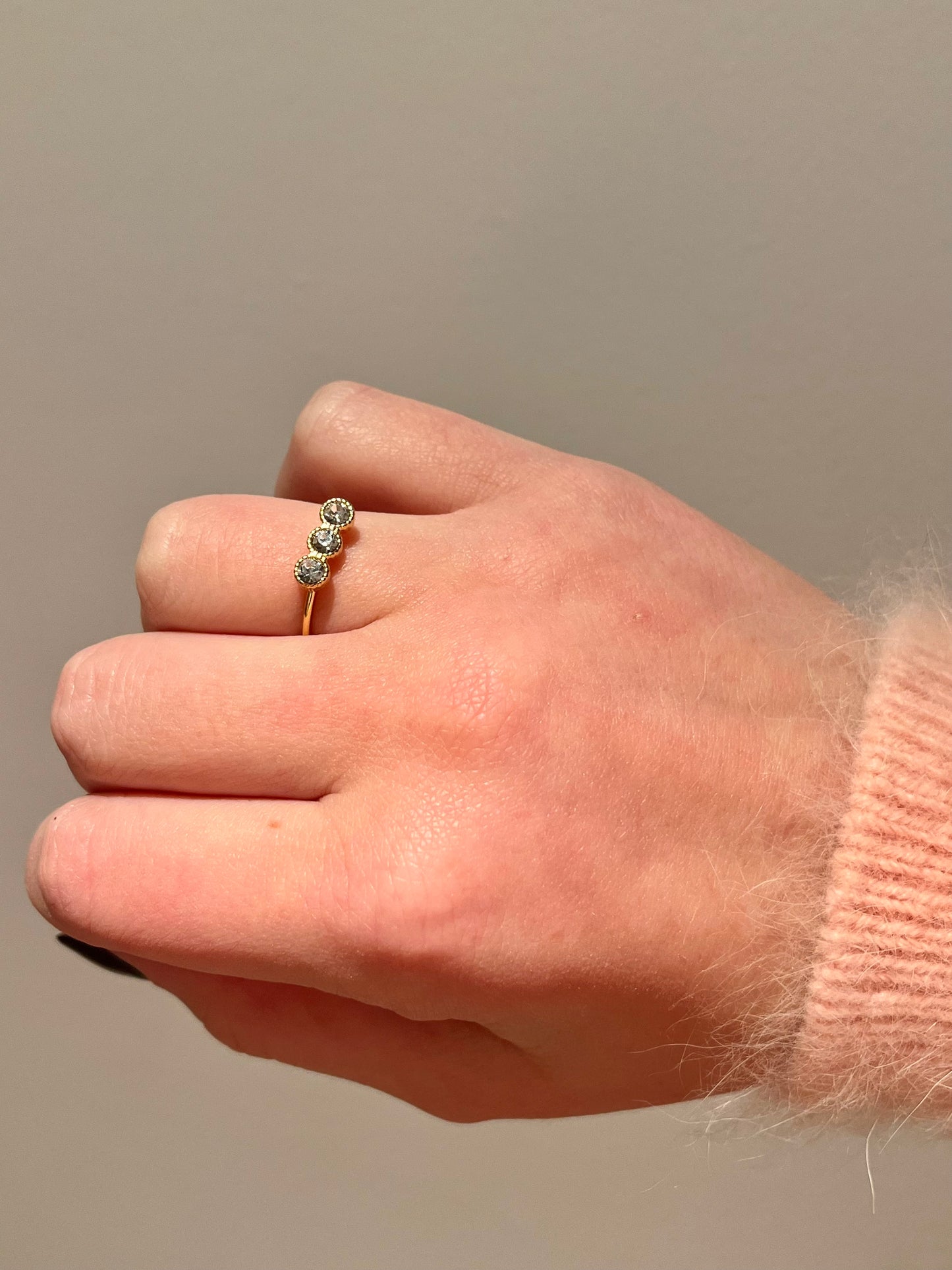 TRIPLE DIAMOND RING