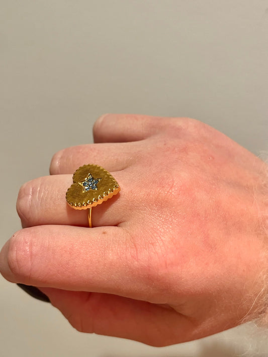 STARR HEART RING