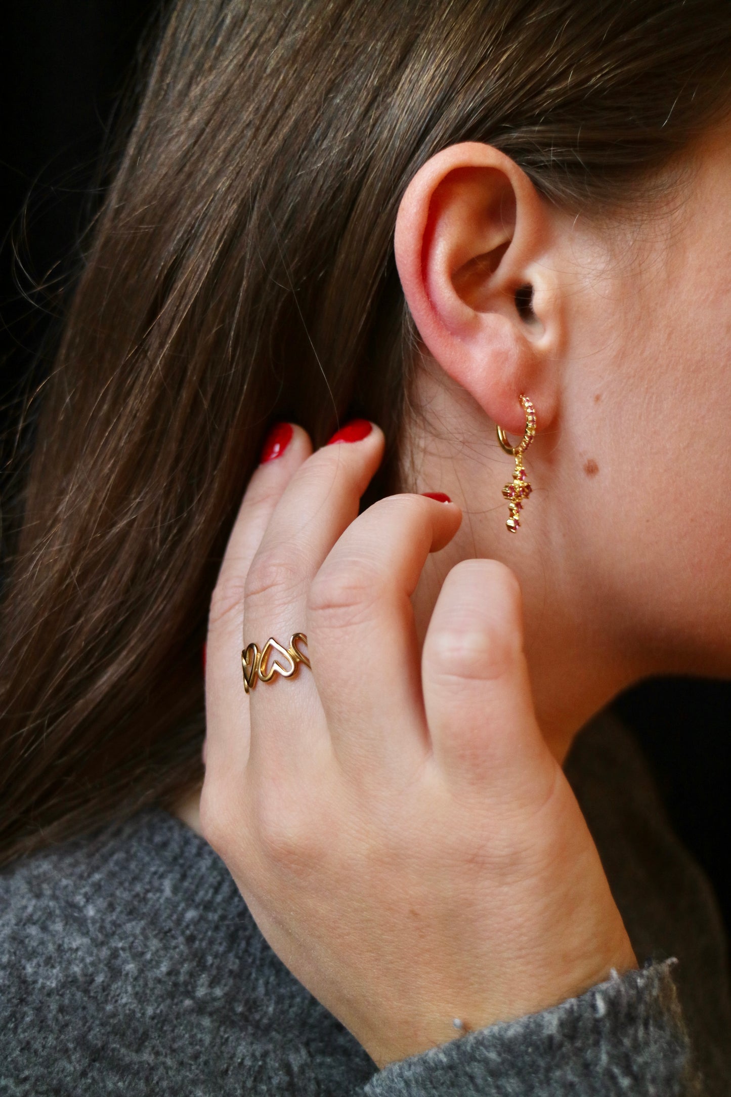 OPEN HEART RING